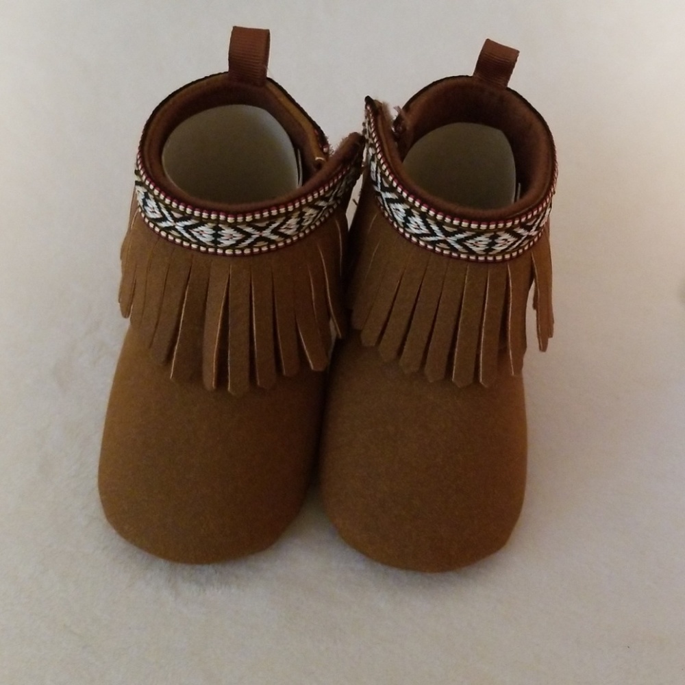 Baby Fringe Booties